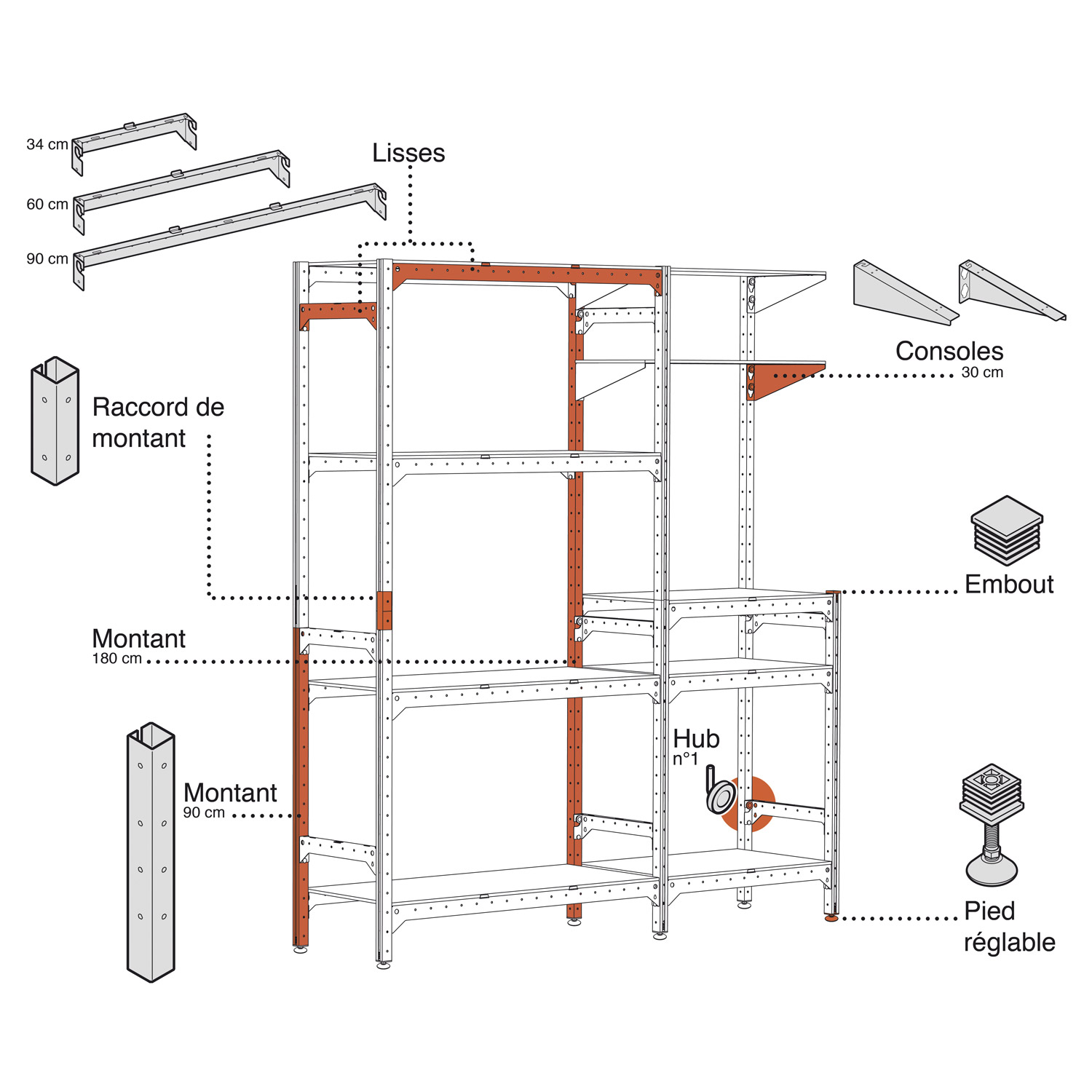 etagere-en-acier-epoxy-gris-4-tablettes-spaceo-hub-system-h180xl96xp40cm.jpg