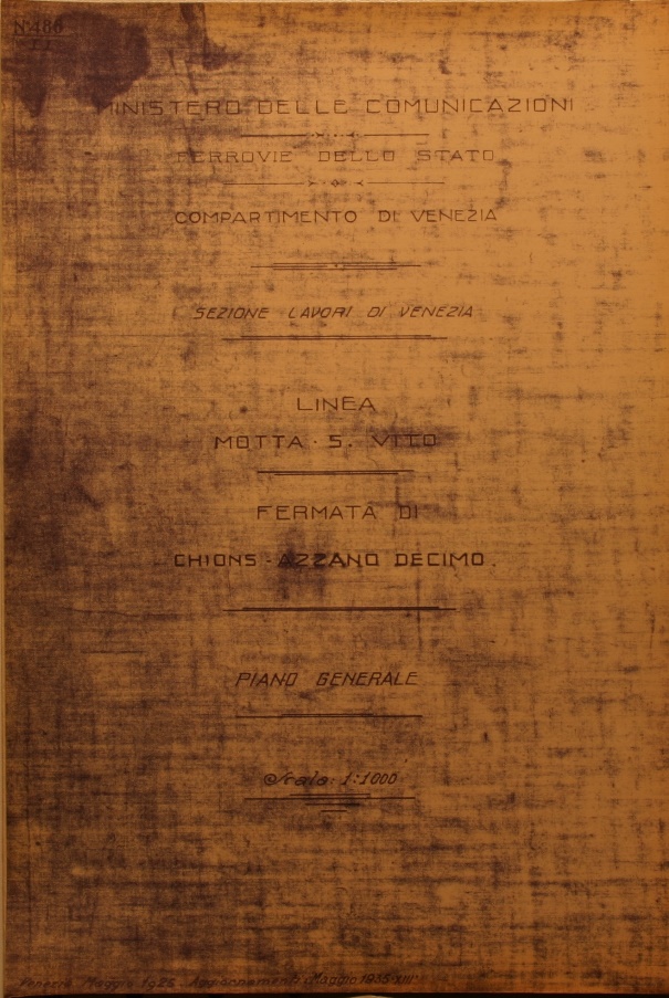 Chions - Azzano decimo piano generale.JPG