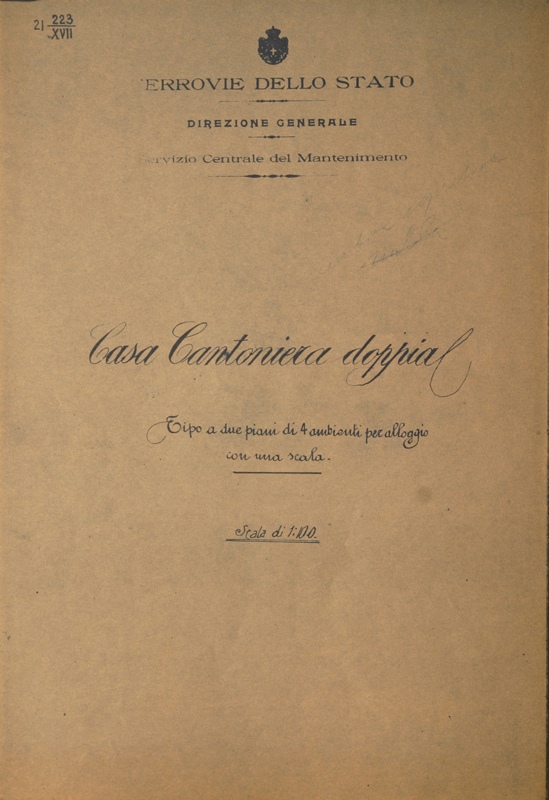 casa cantoniera doppia tipo a due piani di quattro ambienti per alloggio ad una scala 001.jpg