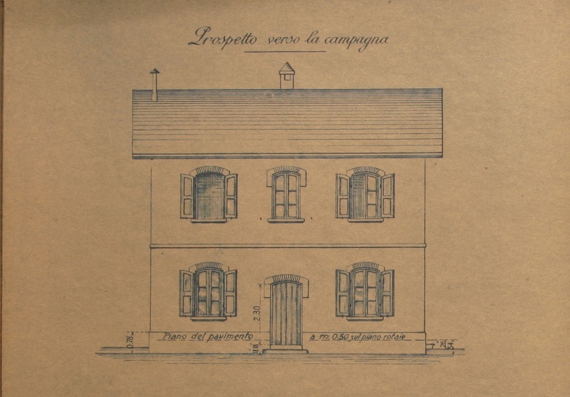 casa cantoniera doppia tipo a due piani di quattro ambienti per alloggio ad una scala 002.jpg