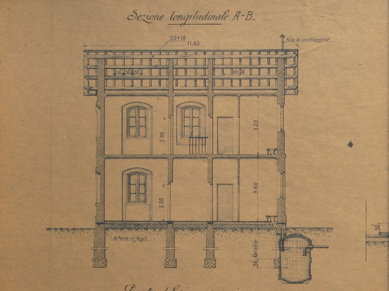 casa cantoniera doppia tipo a due piani di quattro ambienti per alloggio ad una scala 006.jpg