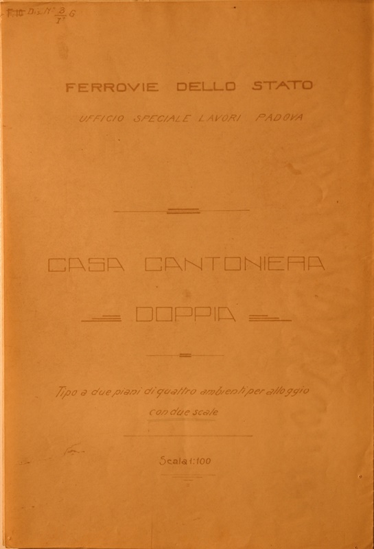 casa cantoniera doppia tipo a due piani di quattro ambienti per alloggio con due scale vers 2 001.JPG